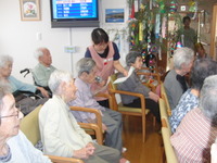 七夕祭りの寸劇で大盛り上がり、楽しみました☆