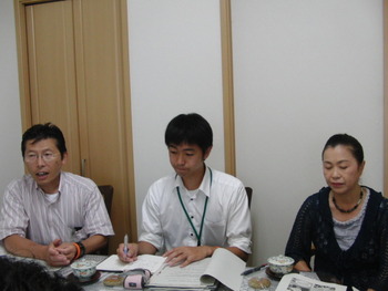 静岡長寿政策室と懇談