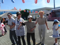 第12回ふるさと浮島春山祭りに昨日利用者さんが参加