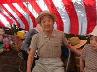 第12回ふるさと浮島春山祭りに昨日利用者さんが参加