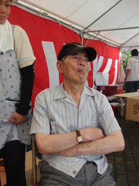 第12回ふるさと浮島春山祭りに昨日利用者さんが参加