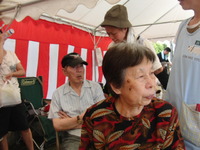 第12回ふるさと浮島春山祭りに昨日利用者さんが参加