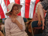 第12回ふるさと浮島春山祭りに昨日利用者さんが参加
