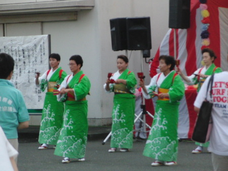 第12回ふるさと浮島春山祭りに昨日利用者さんが参加