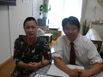 淑徳大学結城康博先生施設見学に千葉から来訪