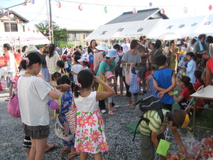 三島市芙蓉台夏祭り・・地域のつながりを大事にしたいですね。