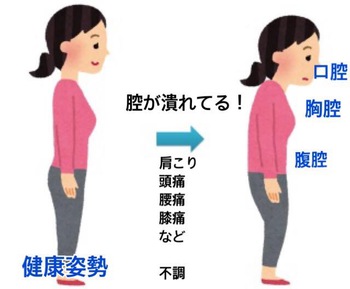 【あなたの姿勢はどっち?】 【あなたの姿勢はどっち?】