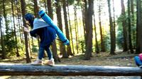 久々の外遊び。