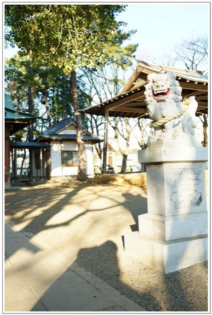 2014初詣*ご近所の神社へ。。