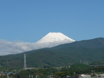 富士山と田んぼがきれい