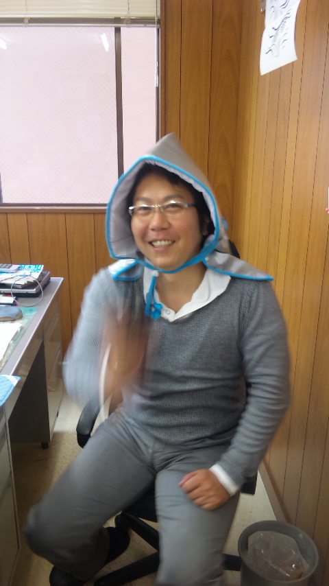 防災頭巾(ブレインチャイルドの場合)