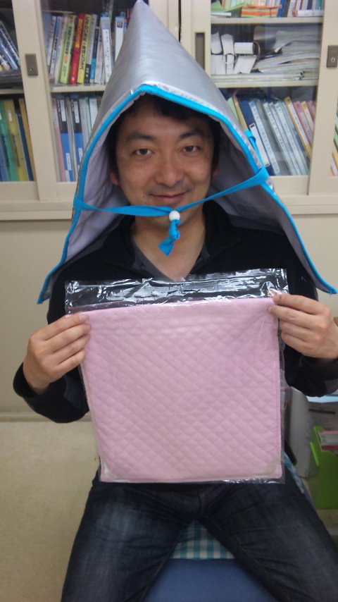 防災頭巾(ブレインチャイルドの場合)