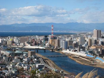 香貫山からの沼津のまち