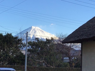 本日の富士山 本日の富士山