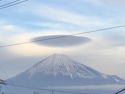 16日の3時頃の富士山 16日の3時頃の富士山