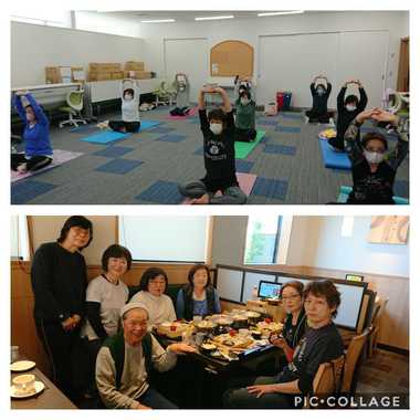 沼津市:小島薬局さんのヨガの後のランチ会 沼津市:小島薬局さんのヨガの後のランチ会