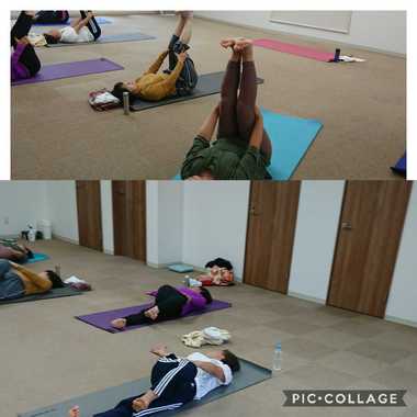 富士市ひらの鍼灸接骨院でのヨガとランチ会(^^) 富士市ひらの鍼灸接骨院でのヨガとランチ会(^^)