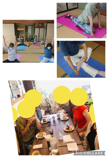 ヨガのあとにランチ会♪ ヨガのあとにランチ会♪