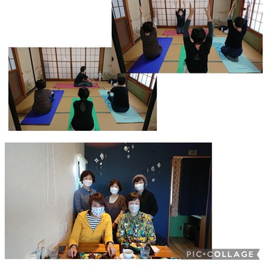 浮島ヨガ教室とランチ会 浮島ヨガ教室とランチ会