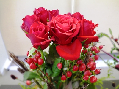 「☆秋の展示会 I Love Flower☆」(1)。