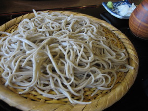 今日のランチ~ふく田さんの蕎麦せいろ でした♪