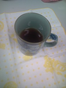 おはようございます~焙紅茶で♪