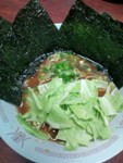 今日のお昼は横浜家系ラーメン吉村家♪