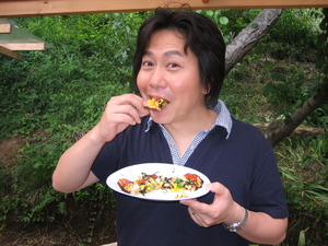 テラ・憩いの里さんでピザパイ作り♪