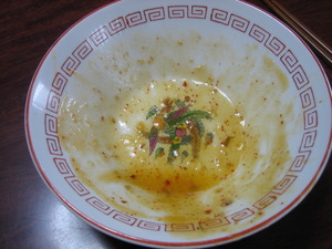 今日のランチ~カエル亭の坦々麺♪