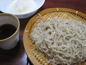 今日のお昼~すーさんのお蕎麦♪