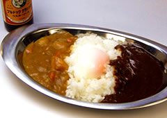 あいがけ神代カレー♪