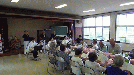 祝敬老会訪問演奏 ★ 9/22伊豆の国市下畑区