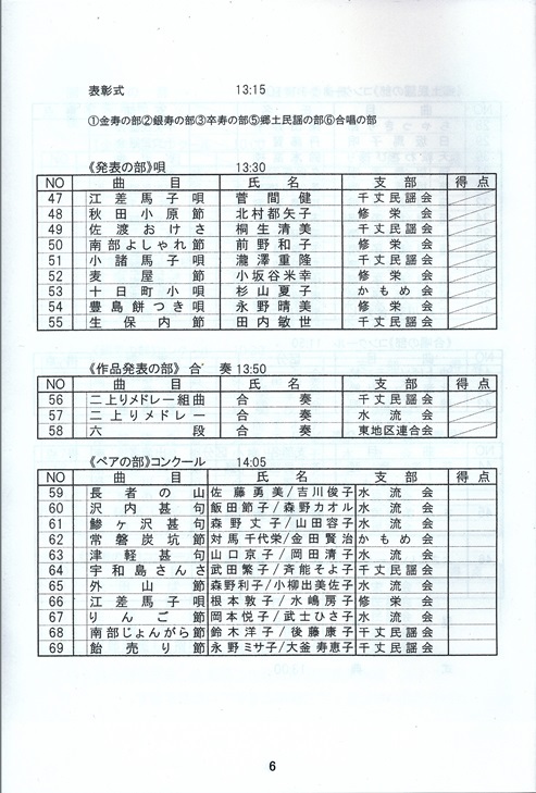 ★郷土民謡コンクール★27日函南にて開催予定 ★郷土民謡コンクール★27日函南にて開催予定