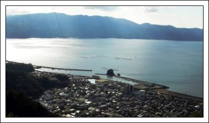 平成26年1月5日沼津アルプスからの静浦の駿河湾 ♪静浦音頭♪復活目指す ★