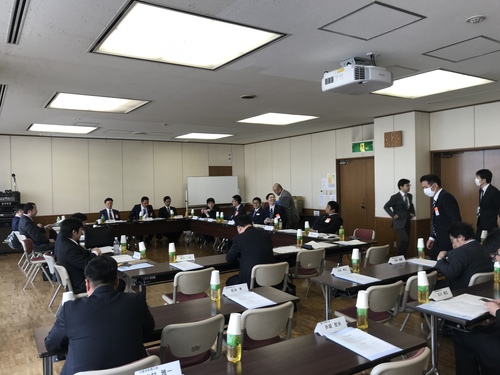 静岡県青連　平成30年度第5回理事会が行われました。
