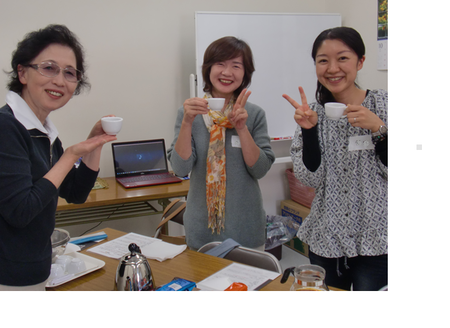 楽しんで頂いたコーヒー教室 ♪ 楽しんで頂いたコーヒー教室 ♪