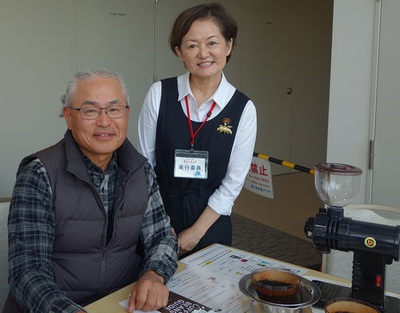 コーヒー講座のお客様と♪ コーヒー講座のお客様と♪