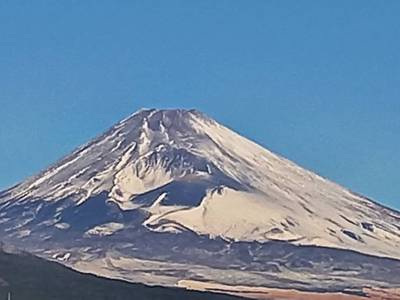 今朝の富士山 今朝の富士山