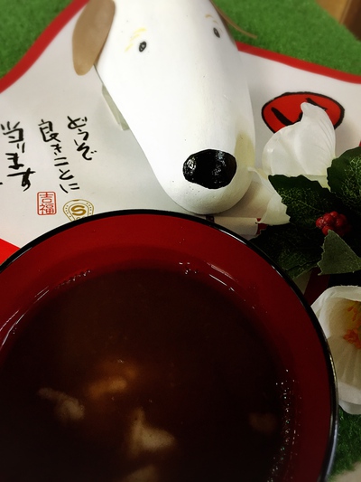 お汁粉ですよ〜 お汁粉ですよ〜