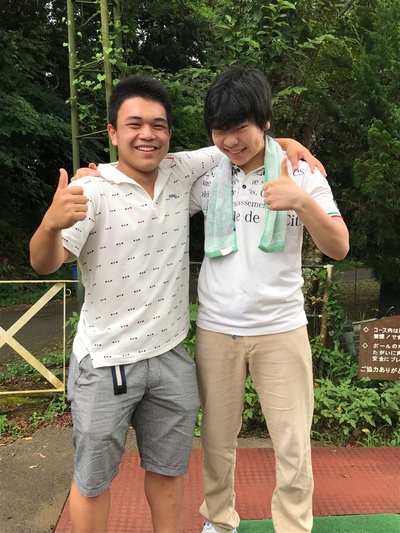 夏休みゴルフ⛳️ 夏休みゴルフ⛳️