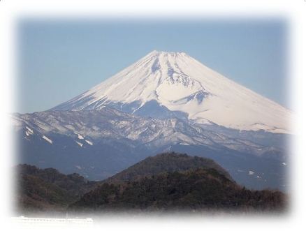 今朝の富士山