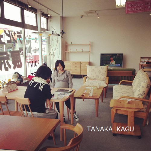 田中家具‘s CAFE、OPEN!