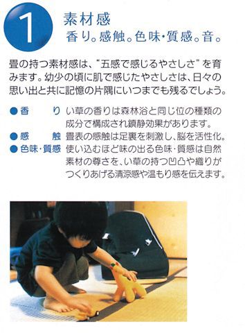 子育てに畳がよい理由 子育てに畳がよい理由