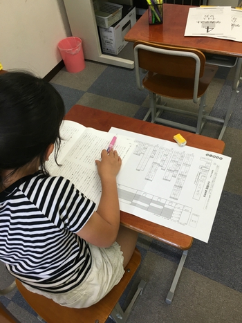「小学生月例テスト」を実施します。 「小学生月例テスト」を実施します。