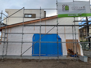 建て方 当日 建て方 当日