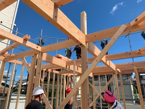 建て方 当日 建て方 当日