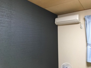 間仕切り壁、良い感じでした 間仕切り壁、良い感じでした