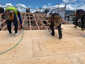 建て方 当日 建て方 当日