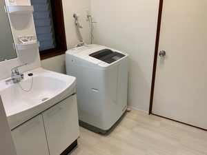 洗面室も仕上がりました 洗面室も仕上がりました