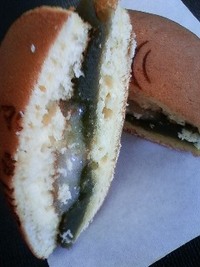 お茶どら焼き